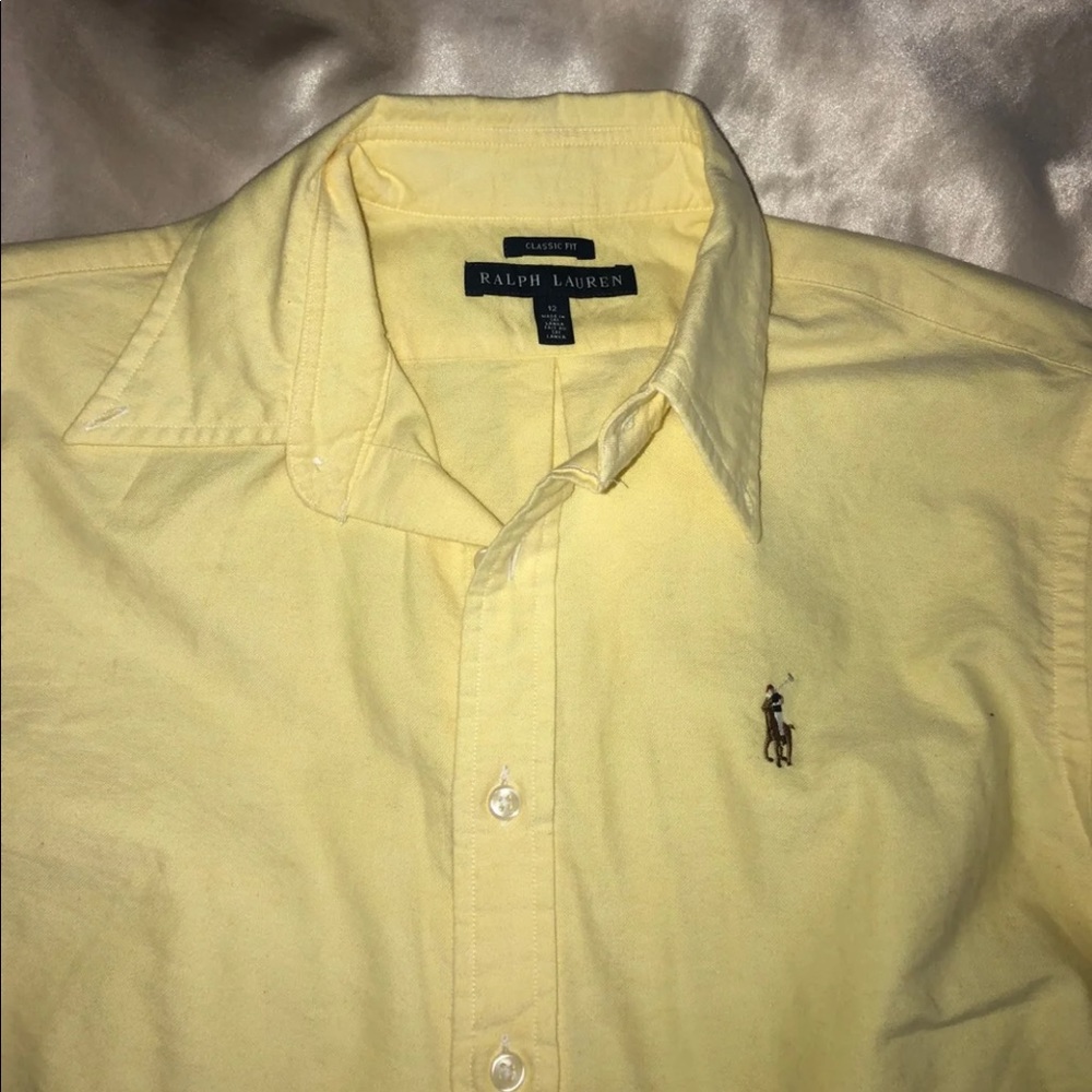 Girls polo button up
